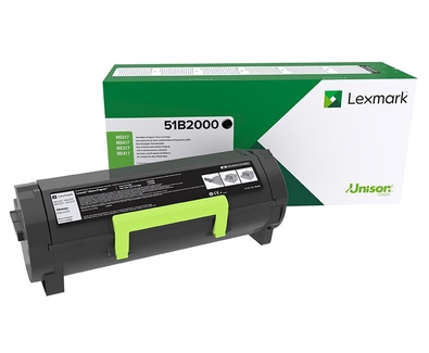 Lexmark Toner schwarz 51B2000 