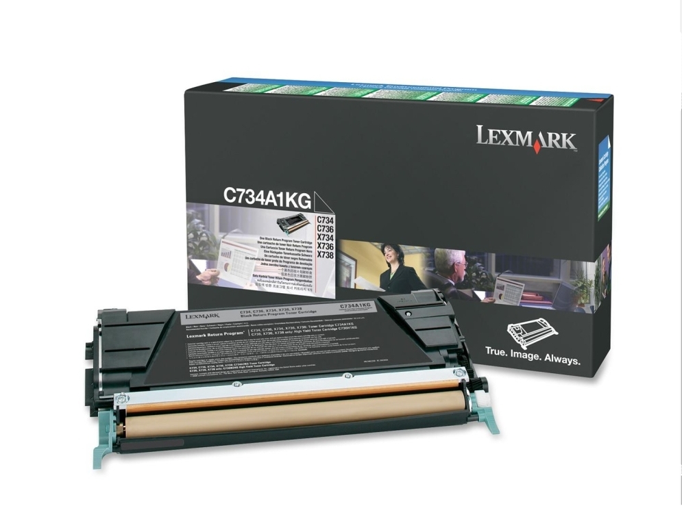 Lexmark Toner schwarz C734A1KG 