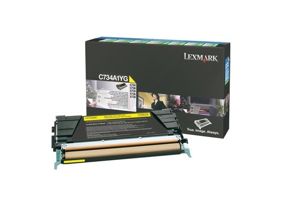 Lexmark Toner yellow C734A1YG 
