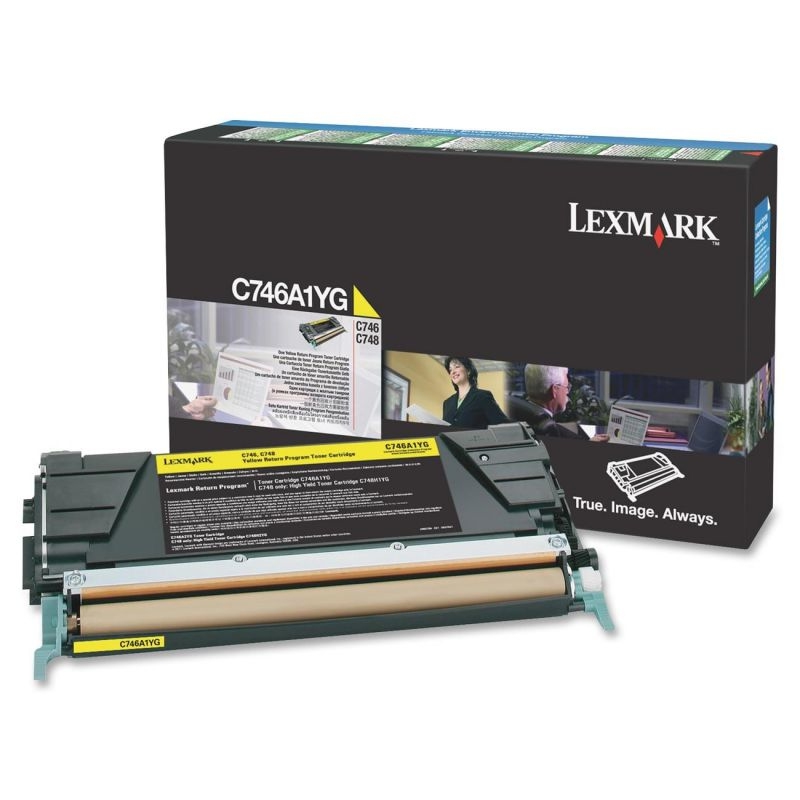 Lexmark Toner yellow C746A1YG 