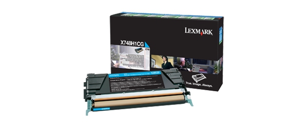 Lexmark Toner cyan X748H1CG