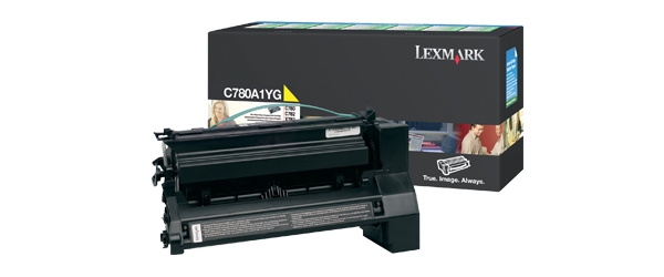 Lexmark Toner yellow C780A1YG  