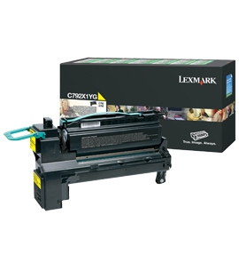 Lexmark Toner yellow C792X1YG
