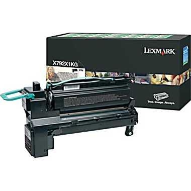Lexmark Toner black X792X1KG 