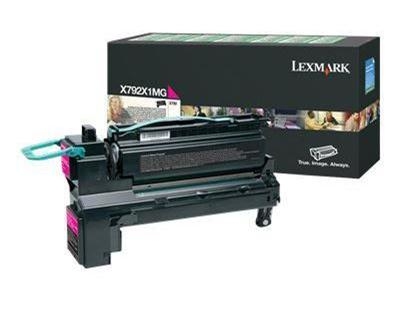 Lexmark Toner magenta X792X1MG 
