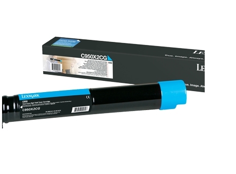 Lexmark Toner cyan C950X2CG 