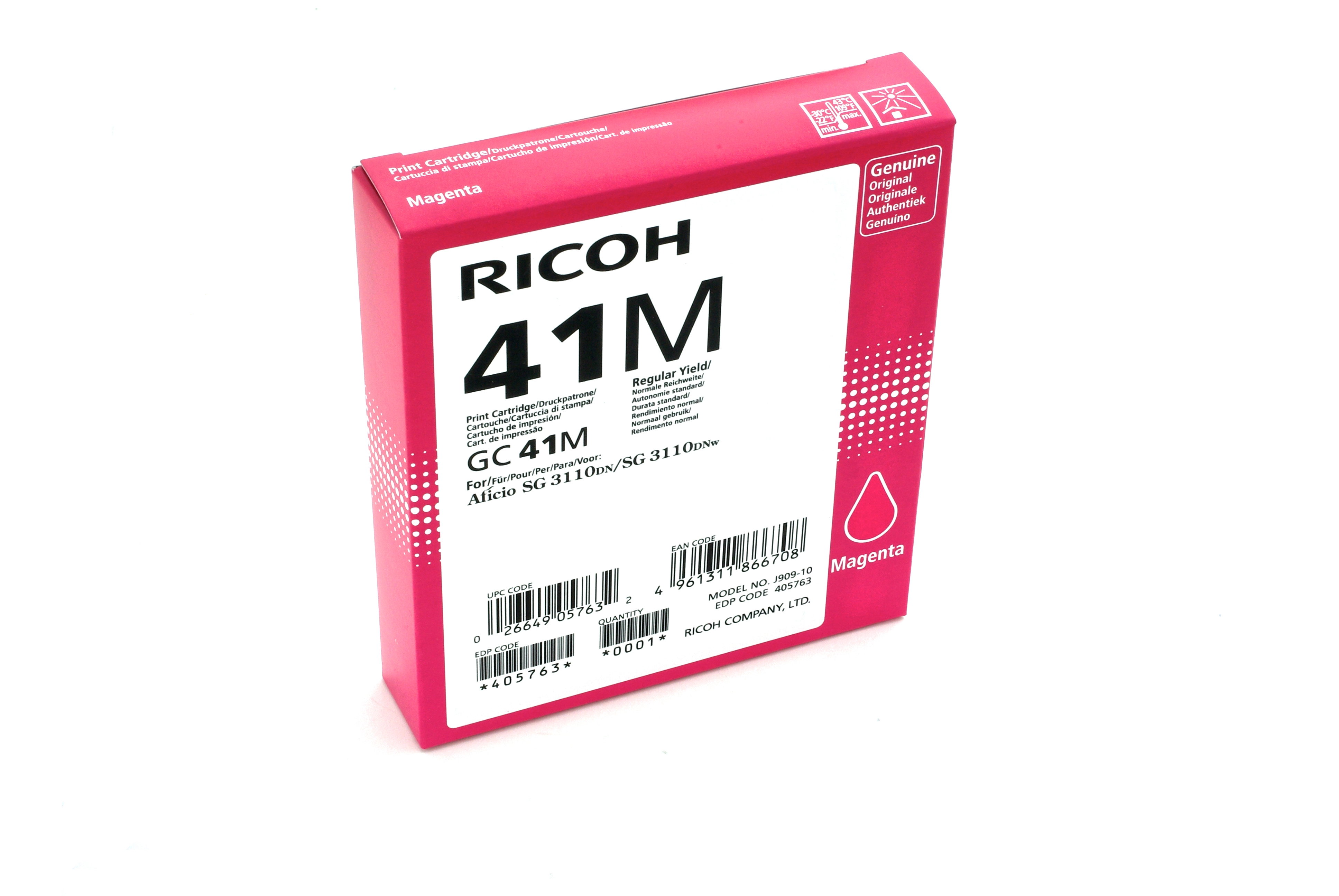 Ricoh Gel magenta GC41M  405763