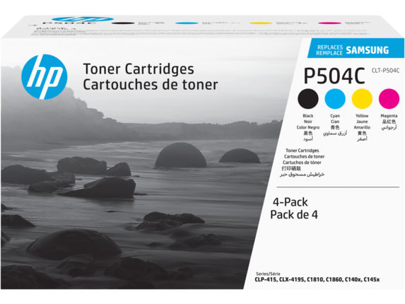 Samsung Toner Set SU400A  CLTP504C